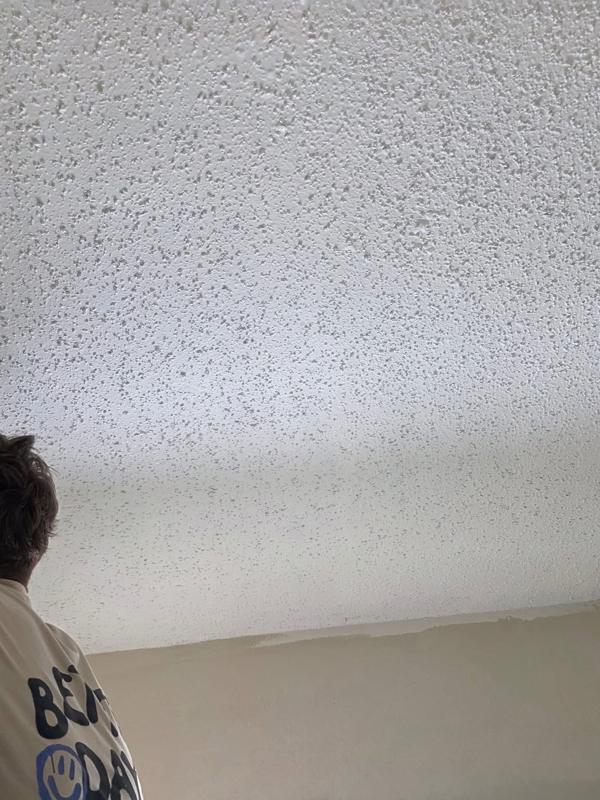 Fresh ceiling texture close up